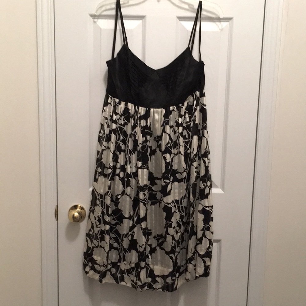 BCBGMaxAria Black & White Dress